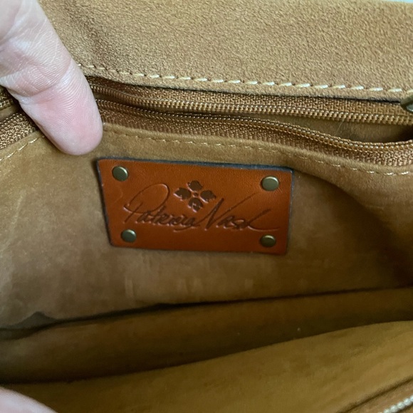 Patricia Nash Floral Leather Crossbody Bag - Picture 7 of 7